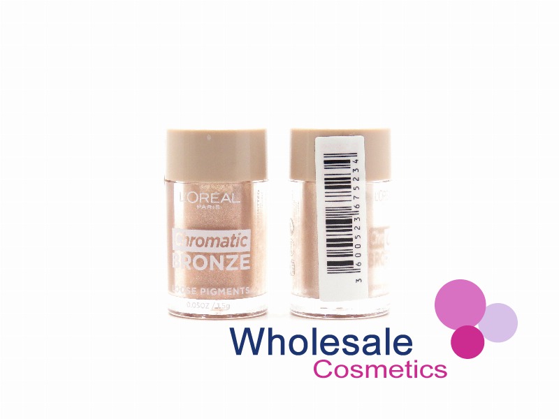 6 x L'Oreal Chromatic Bronze Loose Pigments - 01 AS IF